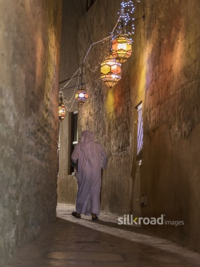Middle Eastern man dressed in a traditional attire|-