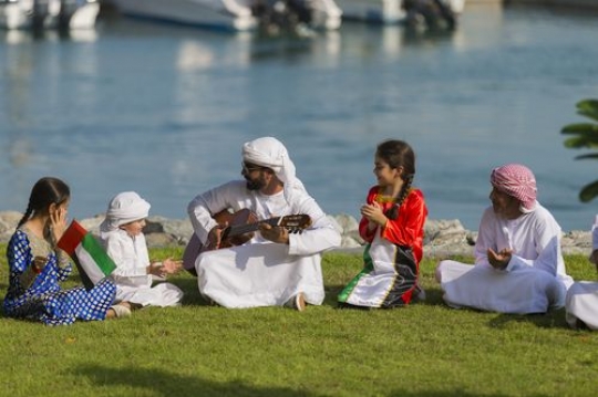 Family and Friends celebrating national day|-