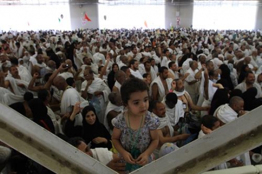 Little Girl on Pilgrimage to Mecca