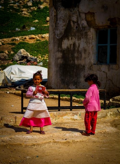 little girls at al-salt,jordan