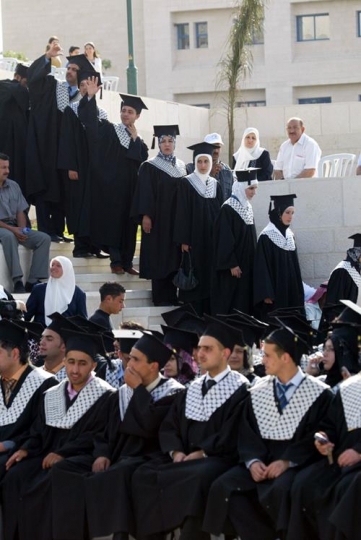 Palestinian graduates