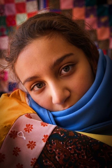 gypsy girl with scarf