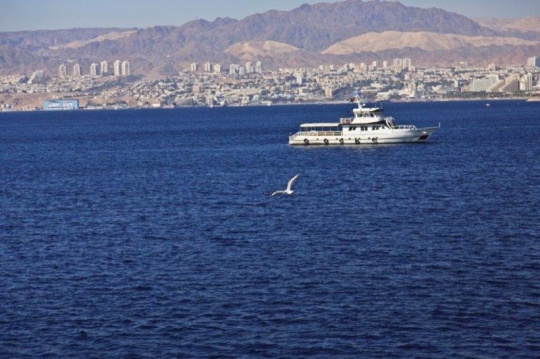 yacht in aqaba gulf