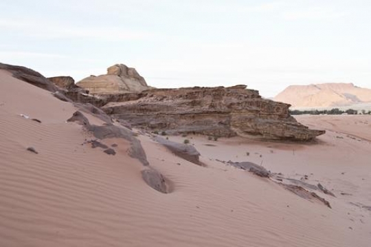 Wadi Rum desert and mountains - Jordan