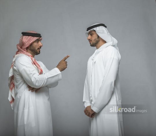 Manager warning his employee