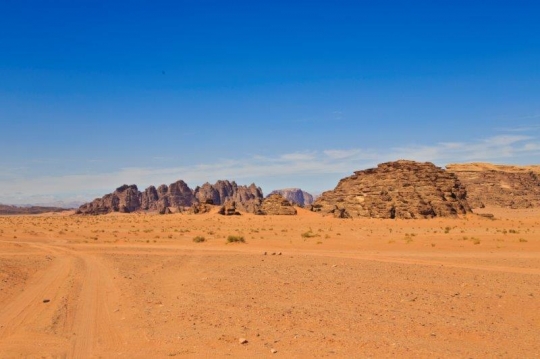 mountains in the desert