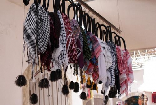 a variety of regional scarfs