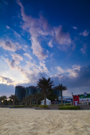 modern architecte in front of