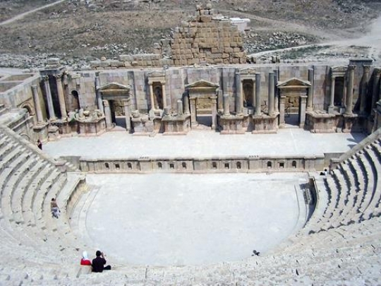 Jerash archaeological Theatre