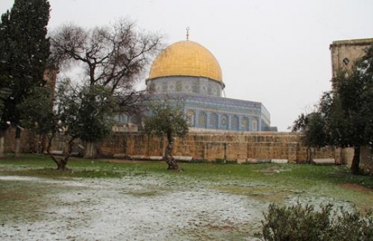 The Dome of the Rock Mosque in