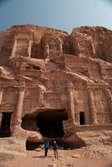 Ancient City of Petra Built in Jordan