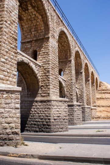 ten arches bridges in amman,Jordan