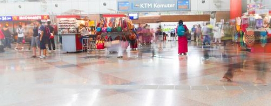 yard in a shopping mall