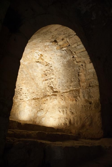 inside ajloun castle