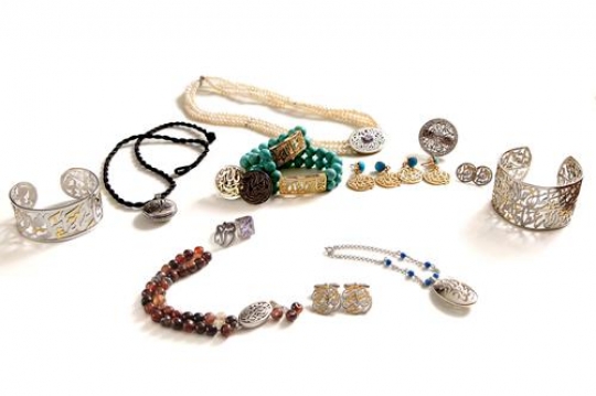 large collection of accessories