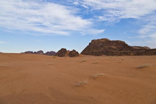 Wadi Rum desert and mountains - Jordan