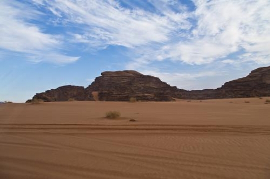 Wadi Rum desert and mountains - Jordan