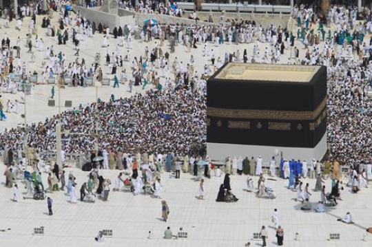 Around the Kaaba during the day