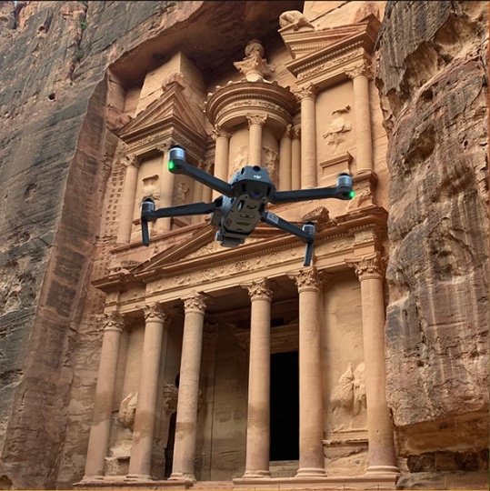 Drone in Petra