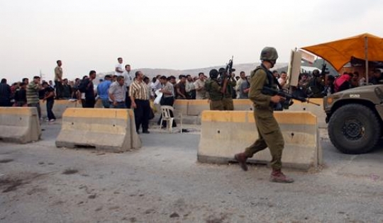 conflict at a checkpoint