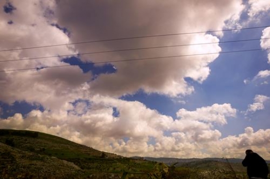 View of the town of Salt in Jordan.