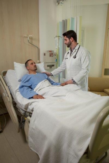 A Doctor and Patient Discussing Medical Results