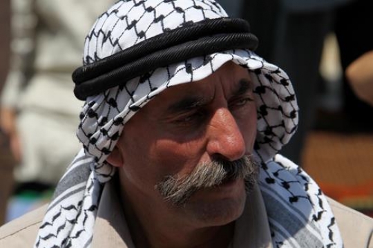 Palestinian old man