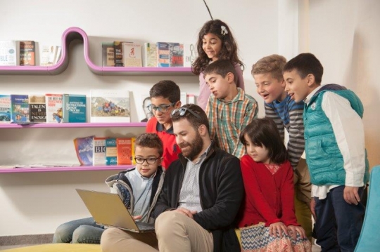 Middle Eastern Kids with Teach