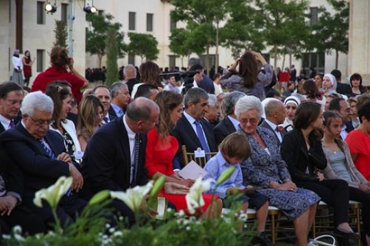 HM Queen Rania attending gradu