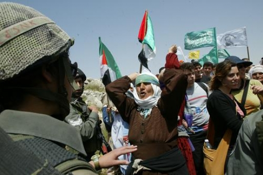palestinian demonstration 