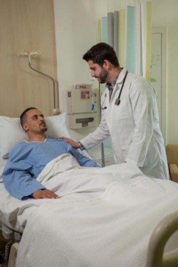 A Doctor and Patient Discussing Medical Results