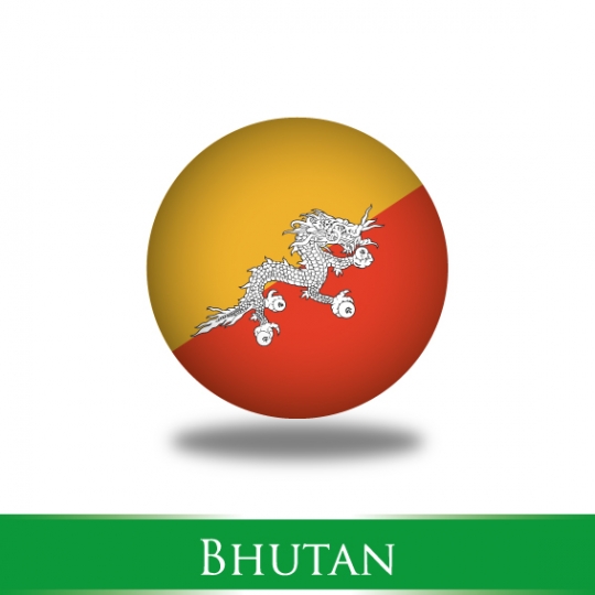 bhutanese flag