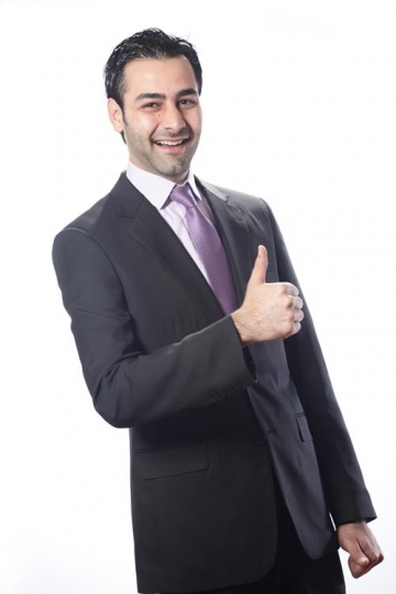 Businessman Smile at Camera