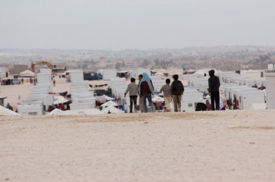 Zaatari (or Zaatari) refugee