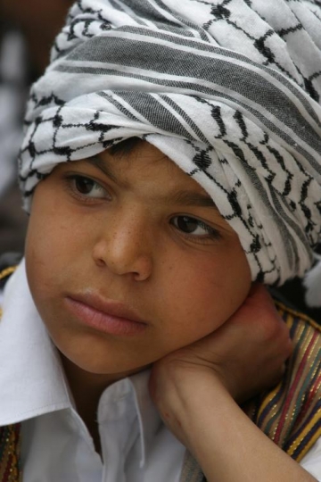 palestinian little boy