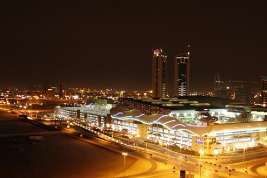Bahrain cityscape in the night 