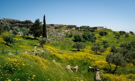 umm qais,gadara city north-west of Jordan