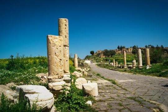 umm qais,gadara city north-west of jordan