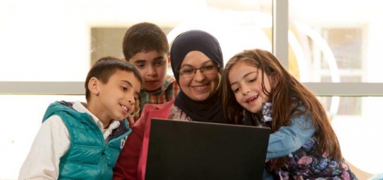 Middle Eastern Kids with Teach