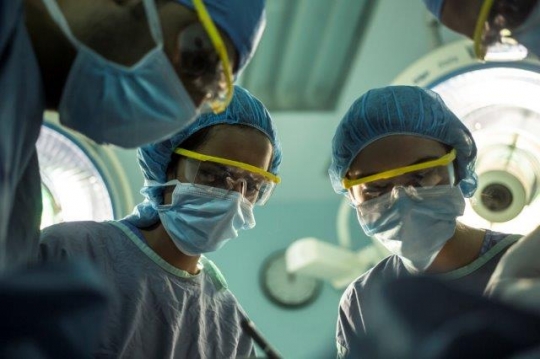 Surgeons at Operation Room