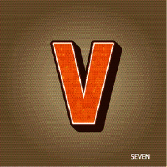 -Orange Arabiv Number 7 on Bro