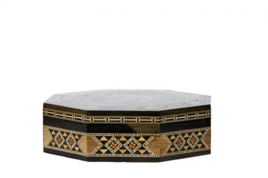 Wooden Octagon Box