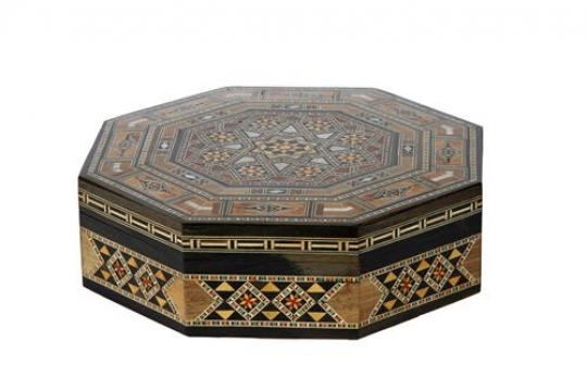 Wooden Octagon Box