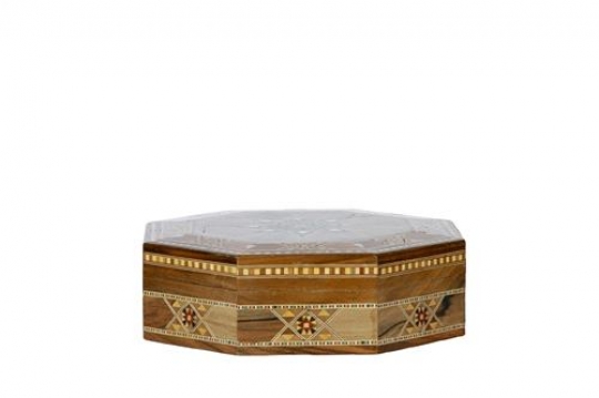 Wooden Octagon Box