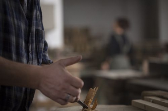 Working with the wood