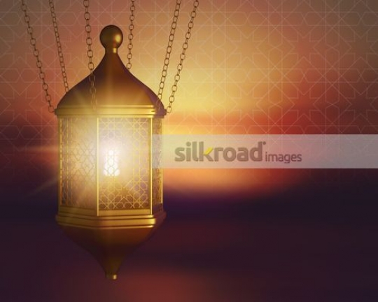ramadan eid greeting 3D render|