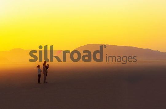 Stunning Sunrise in Wadi Rum Desert, Jordan