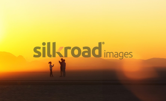 Stunning Sunrise Over Wadi Rum Desert, Jordan