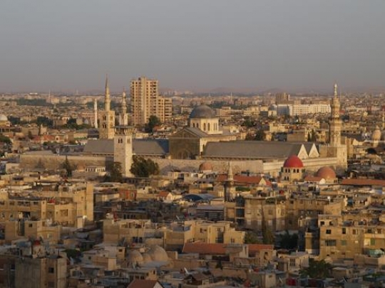 general view of modern demascus city